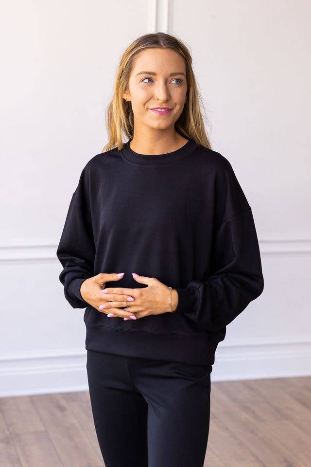 Noir Athletic Crewneck-TPT