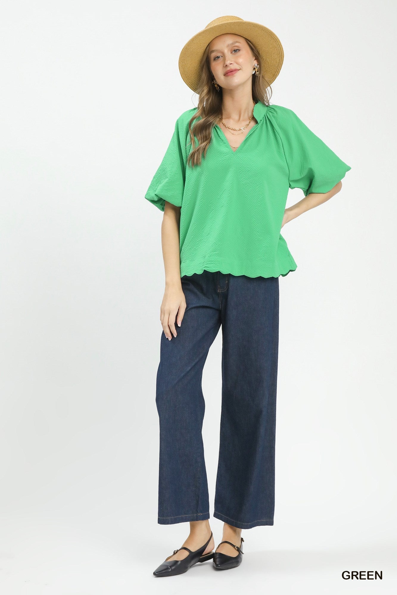 Umgee Bubbled Top Green - CN