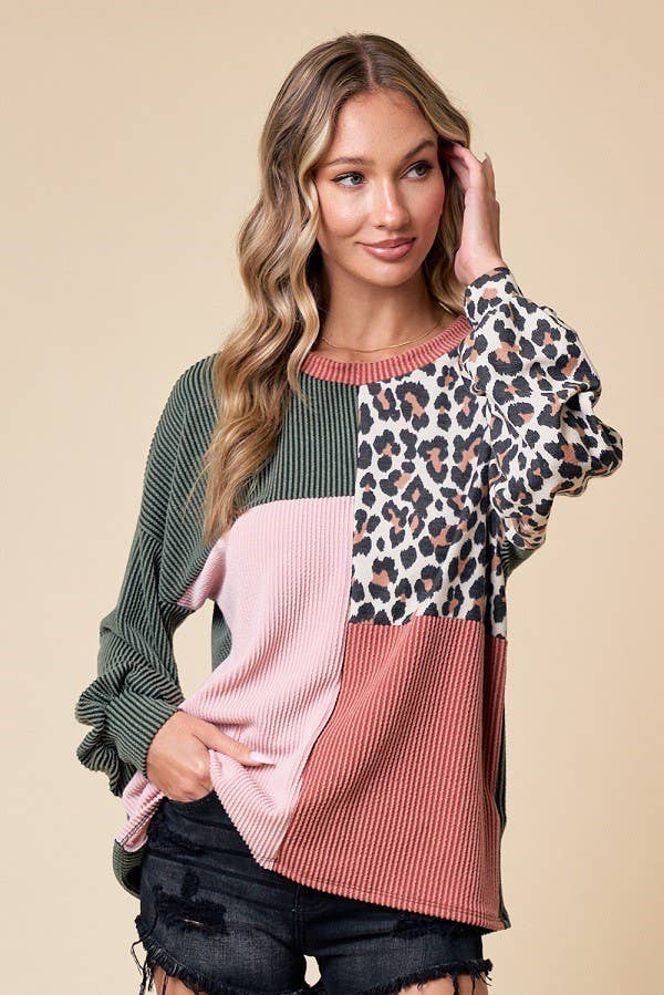 Color Block Olive - CN