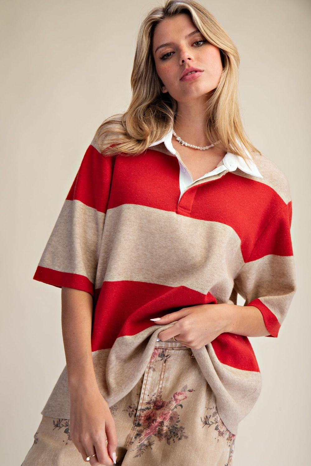 Oatmeal Red Top - CN