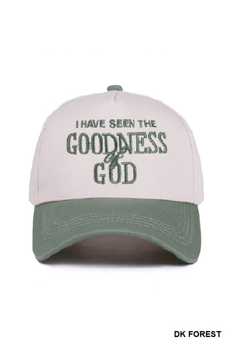I Have Seen The Goodness Of God 2-tone Cttn Cap: LEOPARD / 1(ONE SIZE)