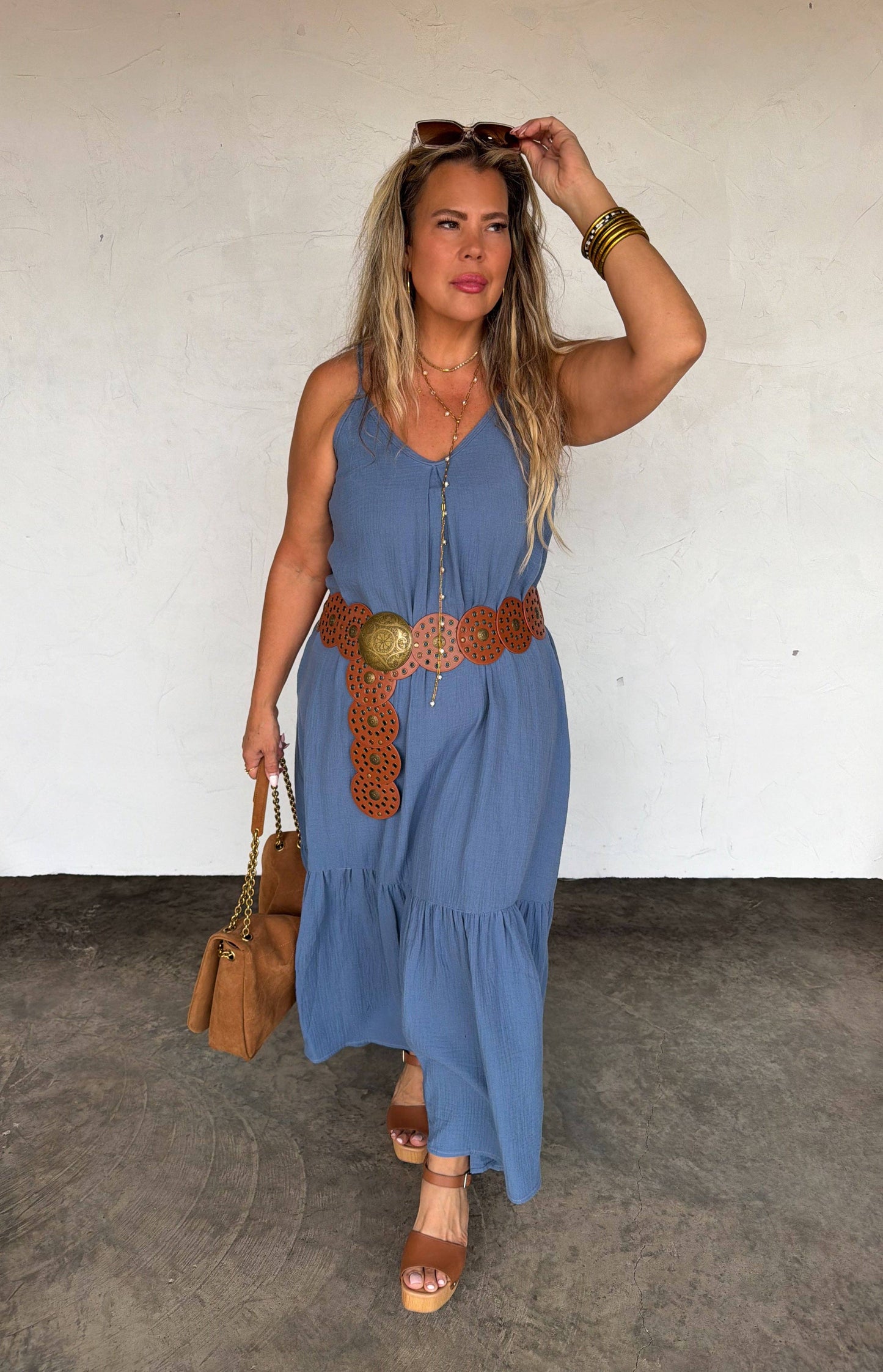 COASTAL NOVA DRESS: KHAKI