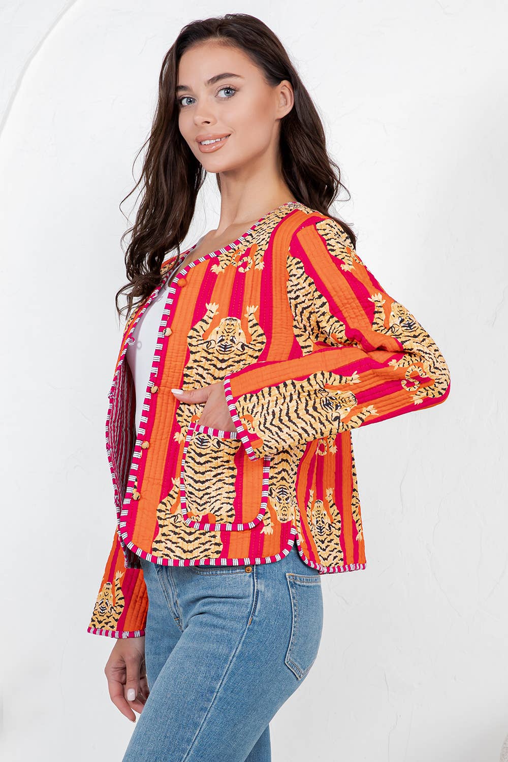 Tiger Reversible Jacket - CN