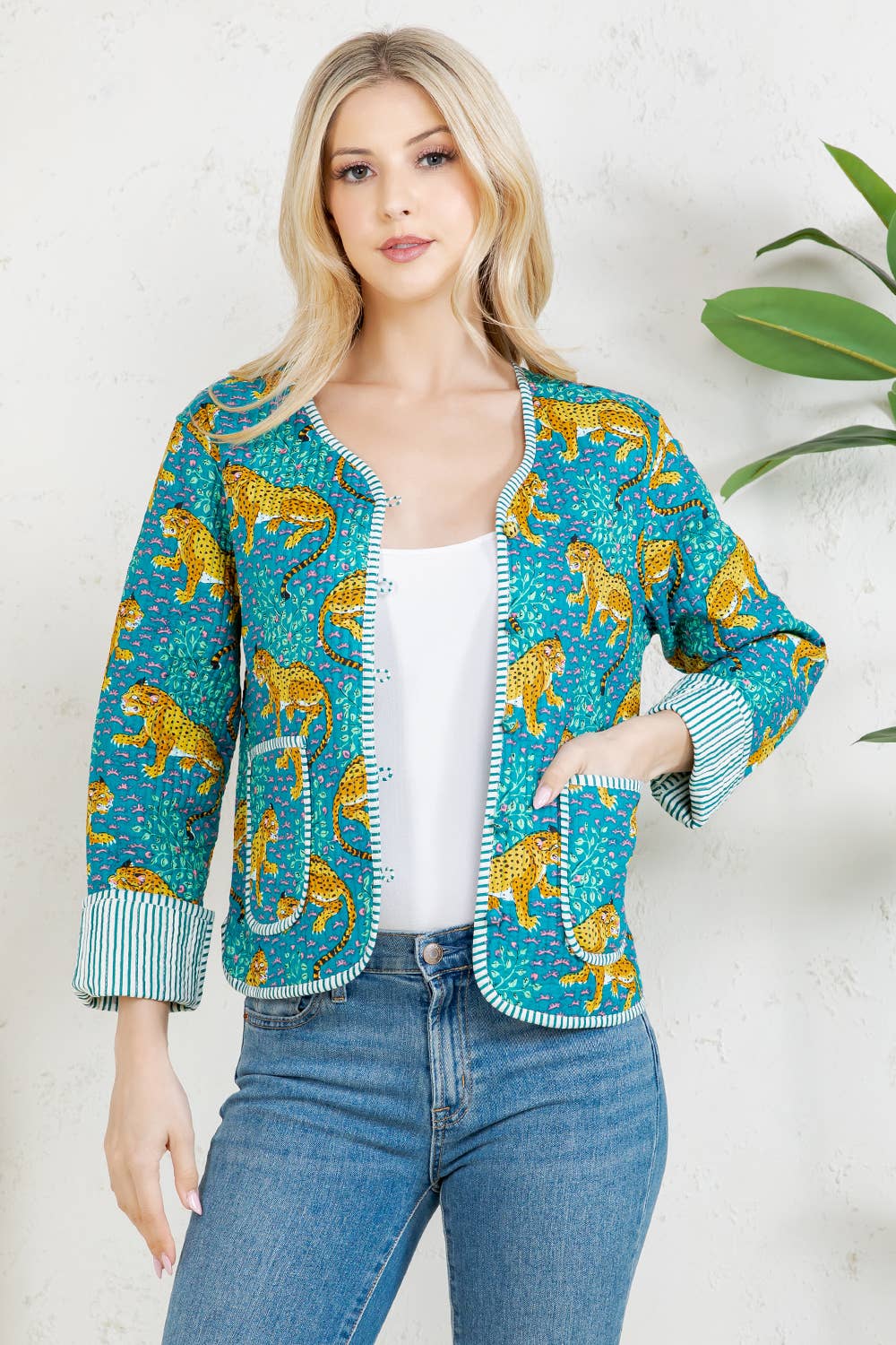 Leopard Reversible Jacket - CN
