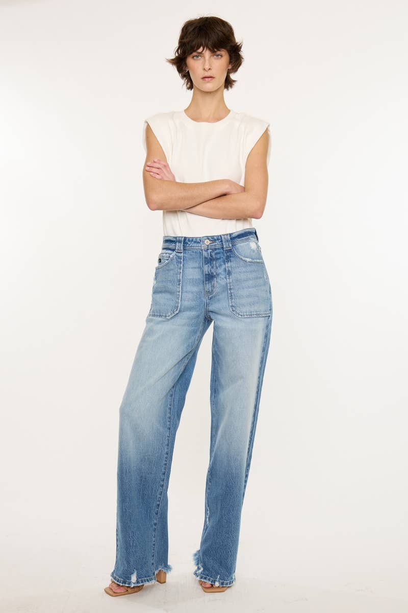 KC Medium Wide Jeans - CN