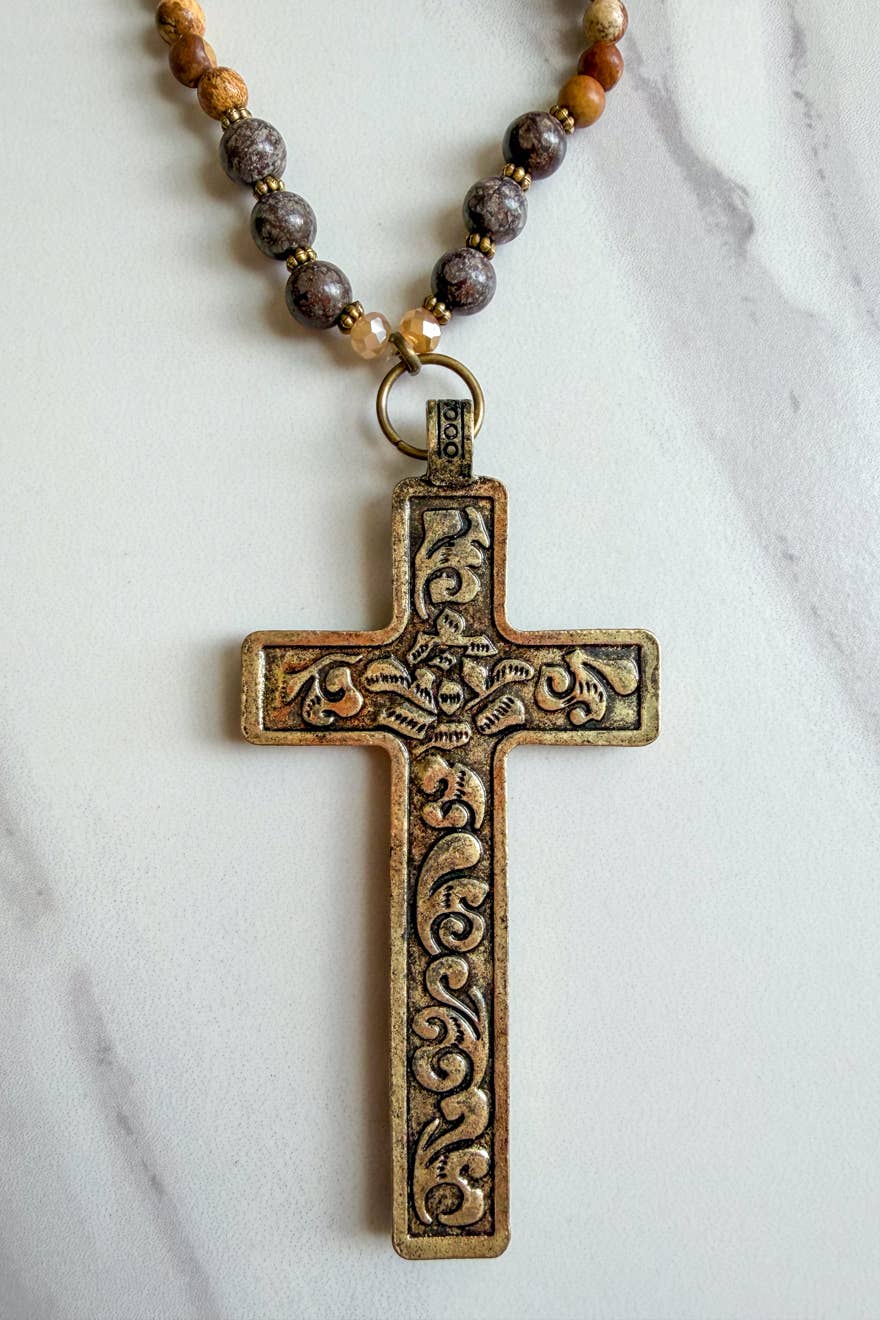 Genesis Cross Necklace - CN