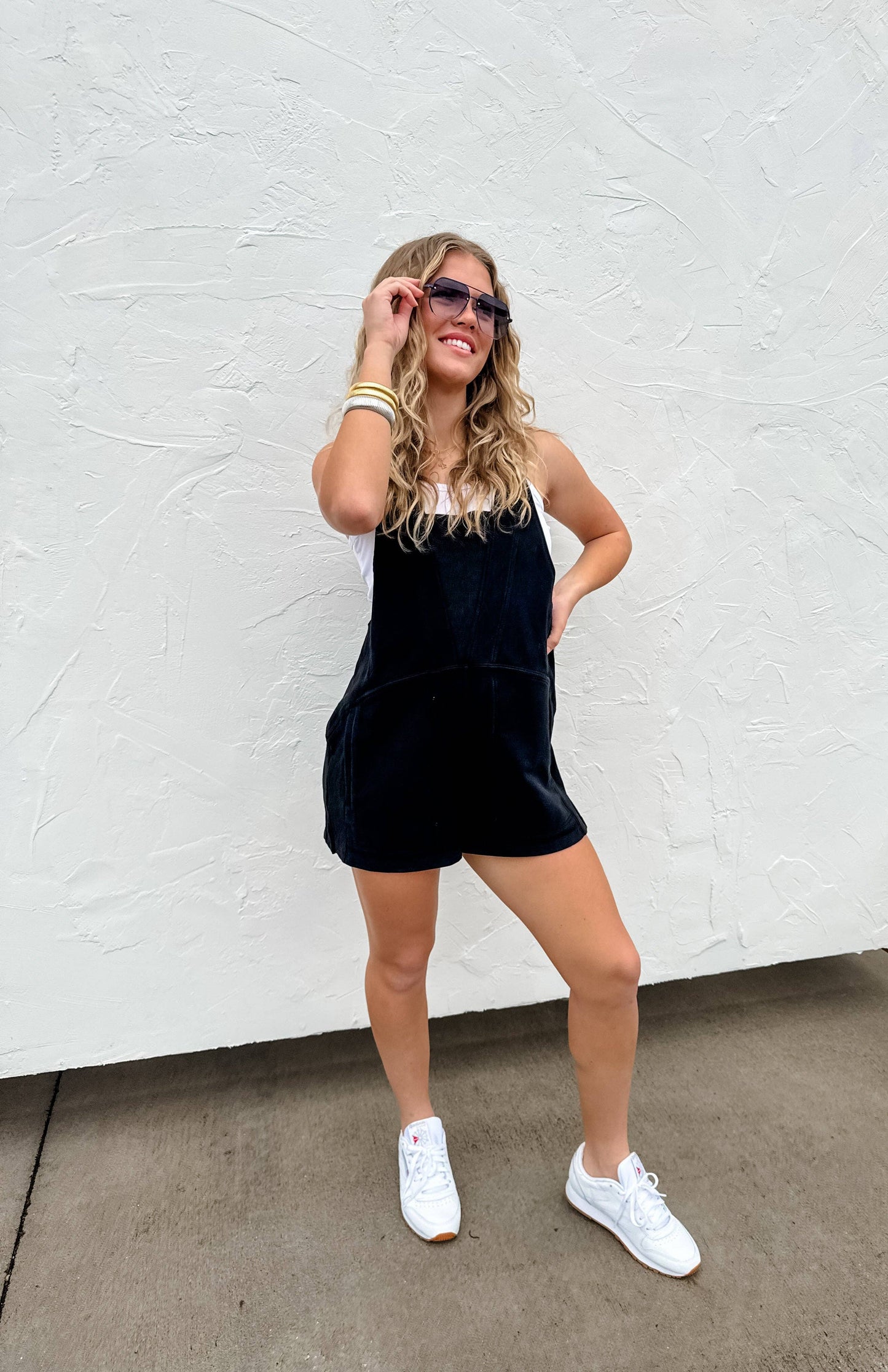 SPRING BEACH PLEASE ROMPER: CORAL