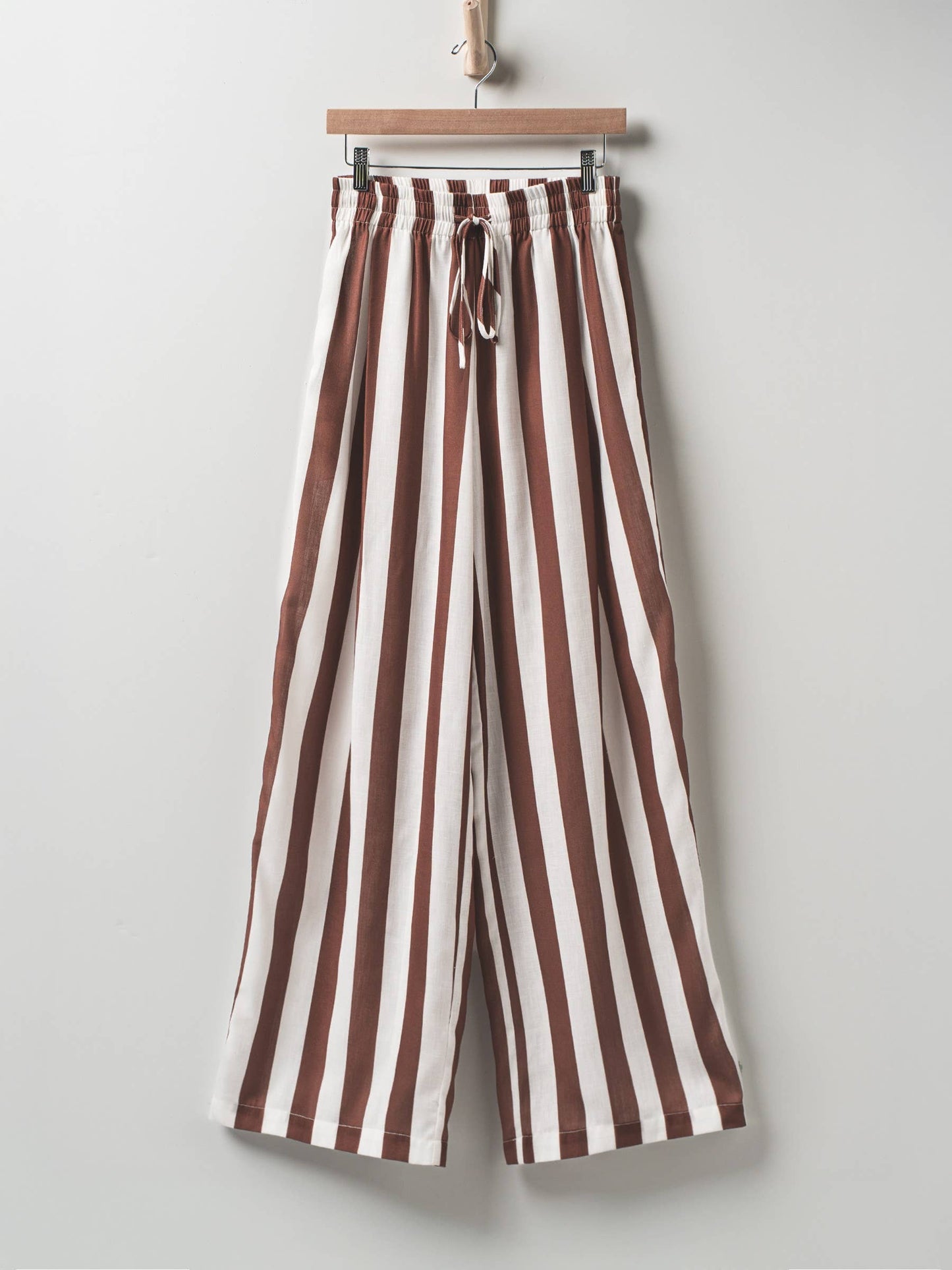 Brown Striped Pants-CN