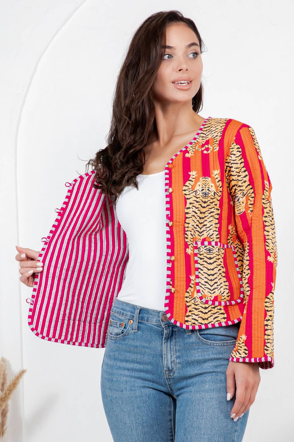 Tiger Reversible Jacket - CN