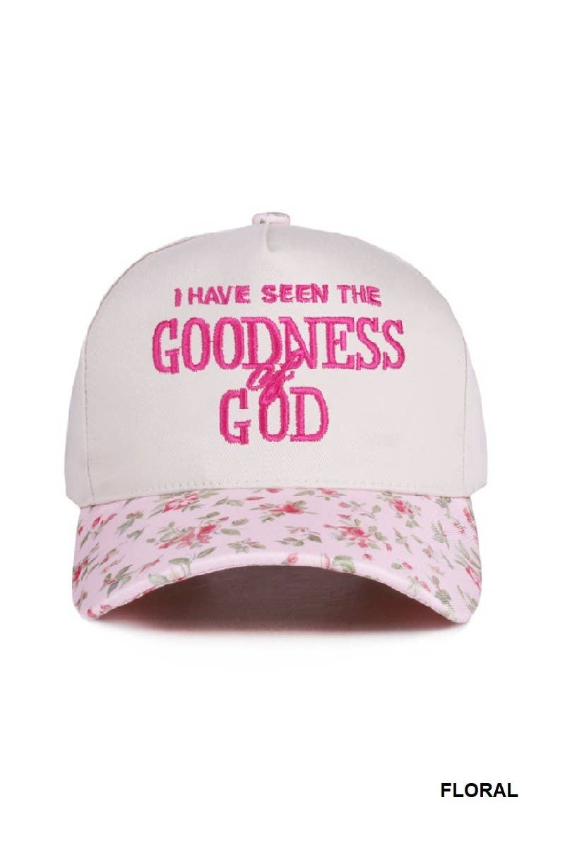I Have Seen The Goodness Of God 2-tone Cttn Cap: LEOPARD / 1(ONE SIZE)