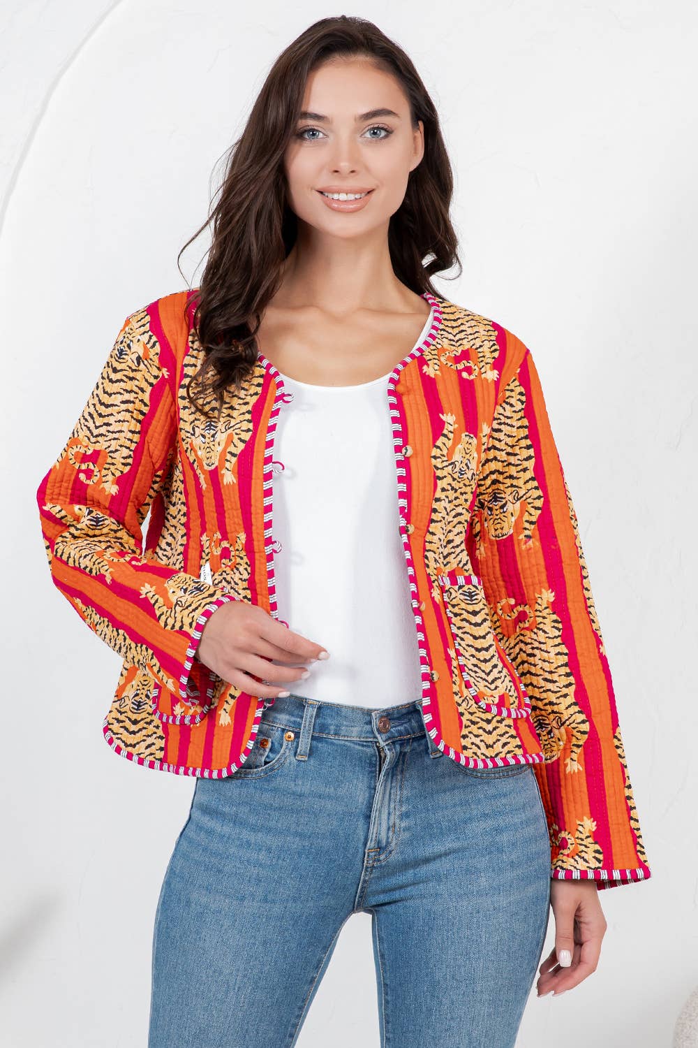 Tiger Reversible Jacket - CN