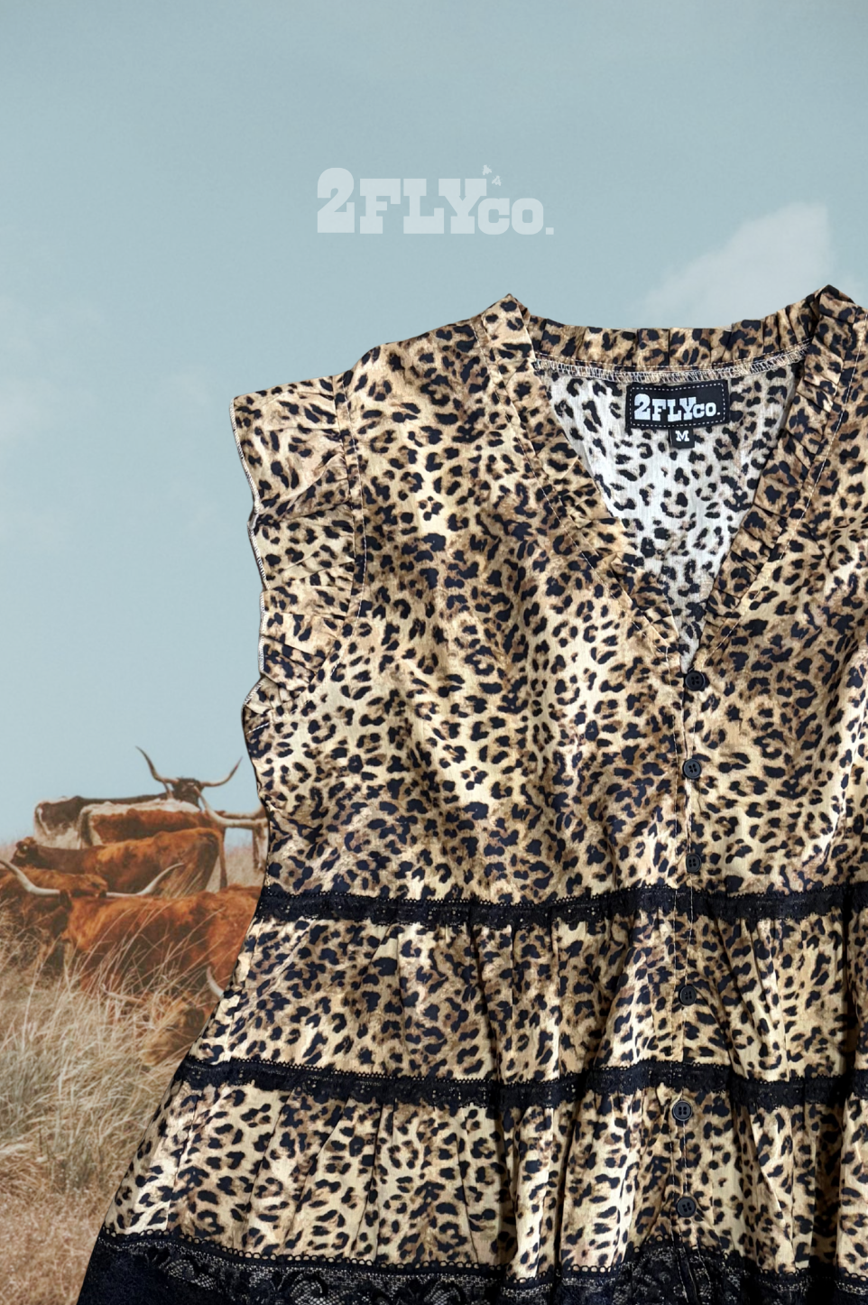 LLANO LACE LEOPARD