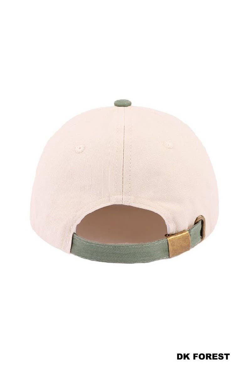 More Of God Less Of Me Two Tone Cotton Hat: CAMO / 1(ONE SIZE)