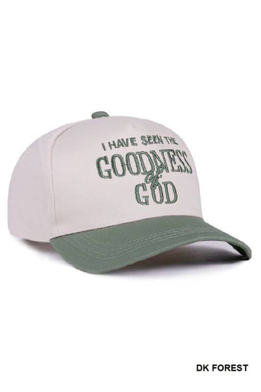I Have Seen The Goodness Of God 2-tone Cttn Cap: LEOPARD / 1(ONE SIZE)