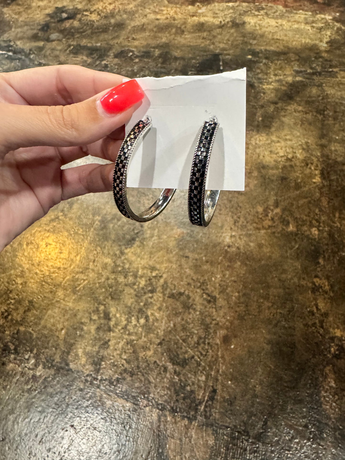 Checkered Hoops - CN
