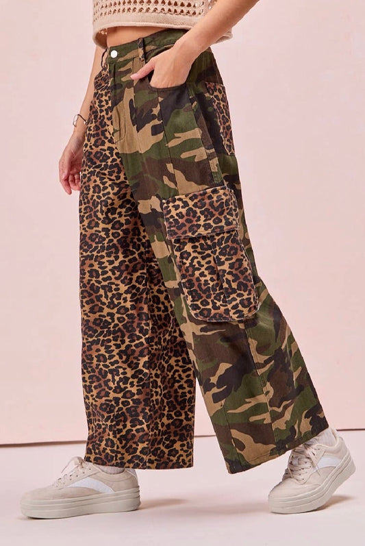 Camo Leopard Pants - CN