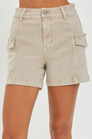 Risen Khaki Shorts - CN