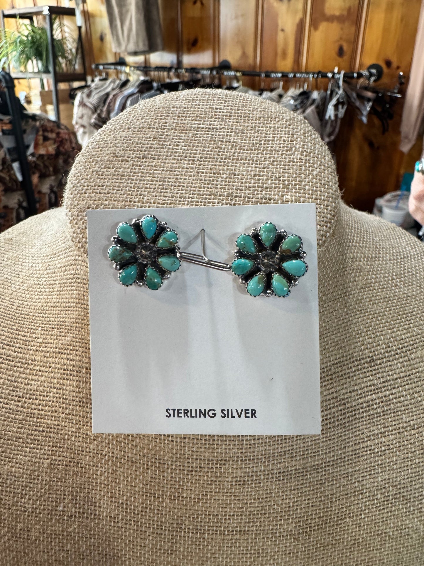 Kingman Turquoise Earrings - CN