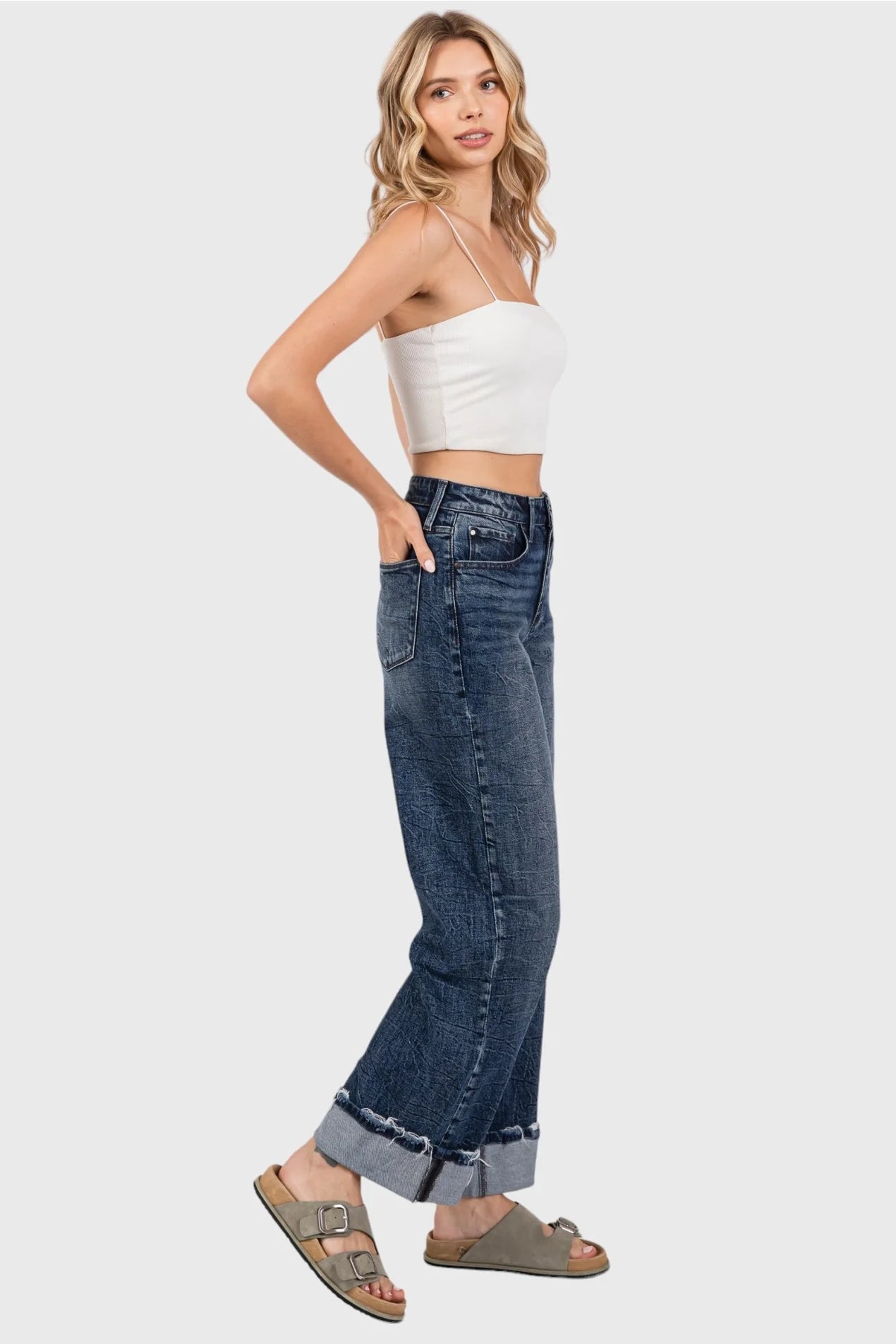 Petra HighRise Dark Jeans - CN