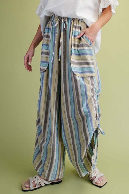 Easel Striped Bottoms - CN