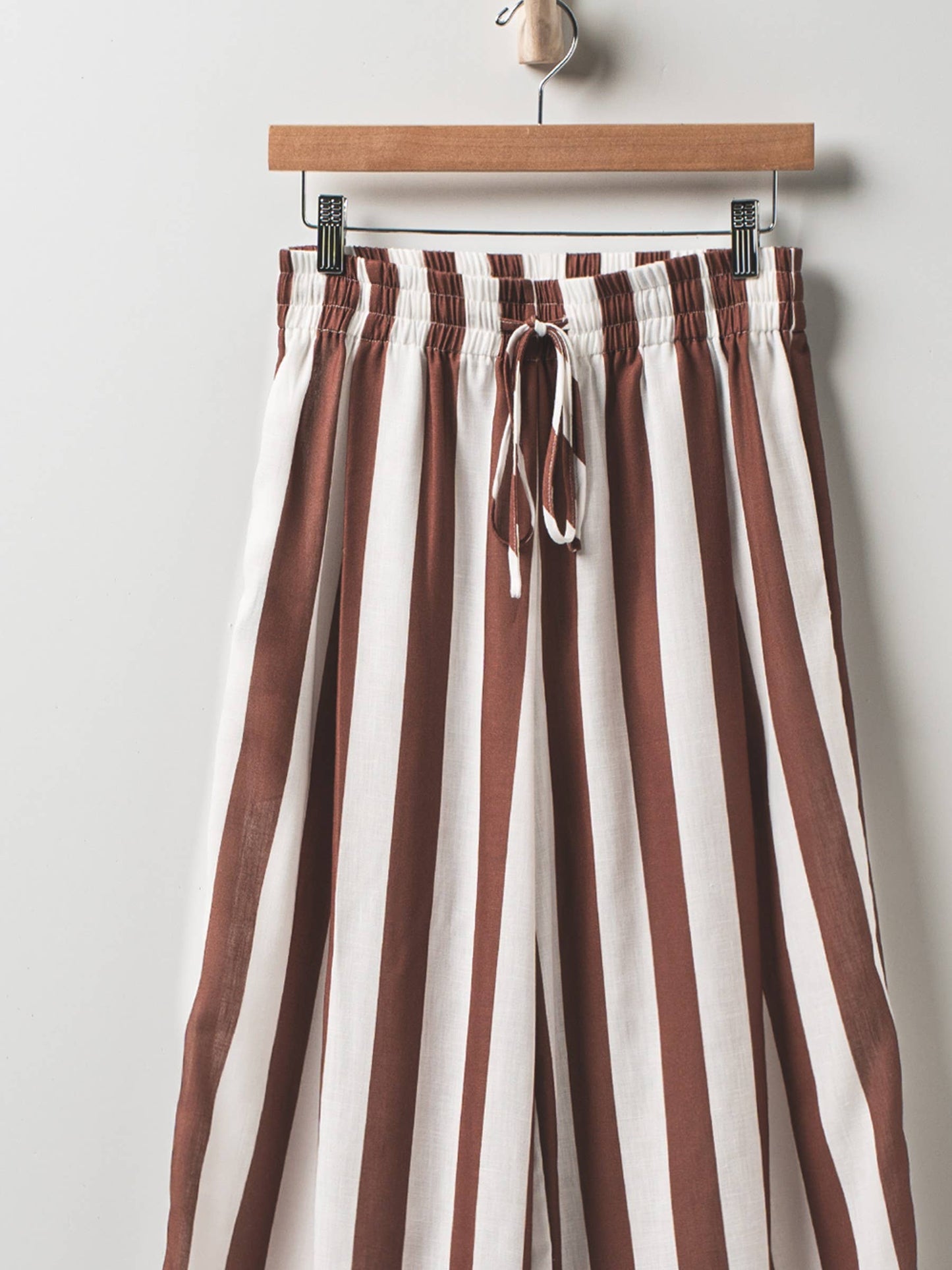 Brown Striped Pants-CN