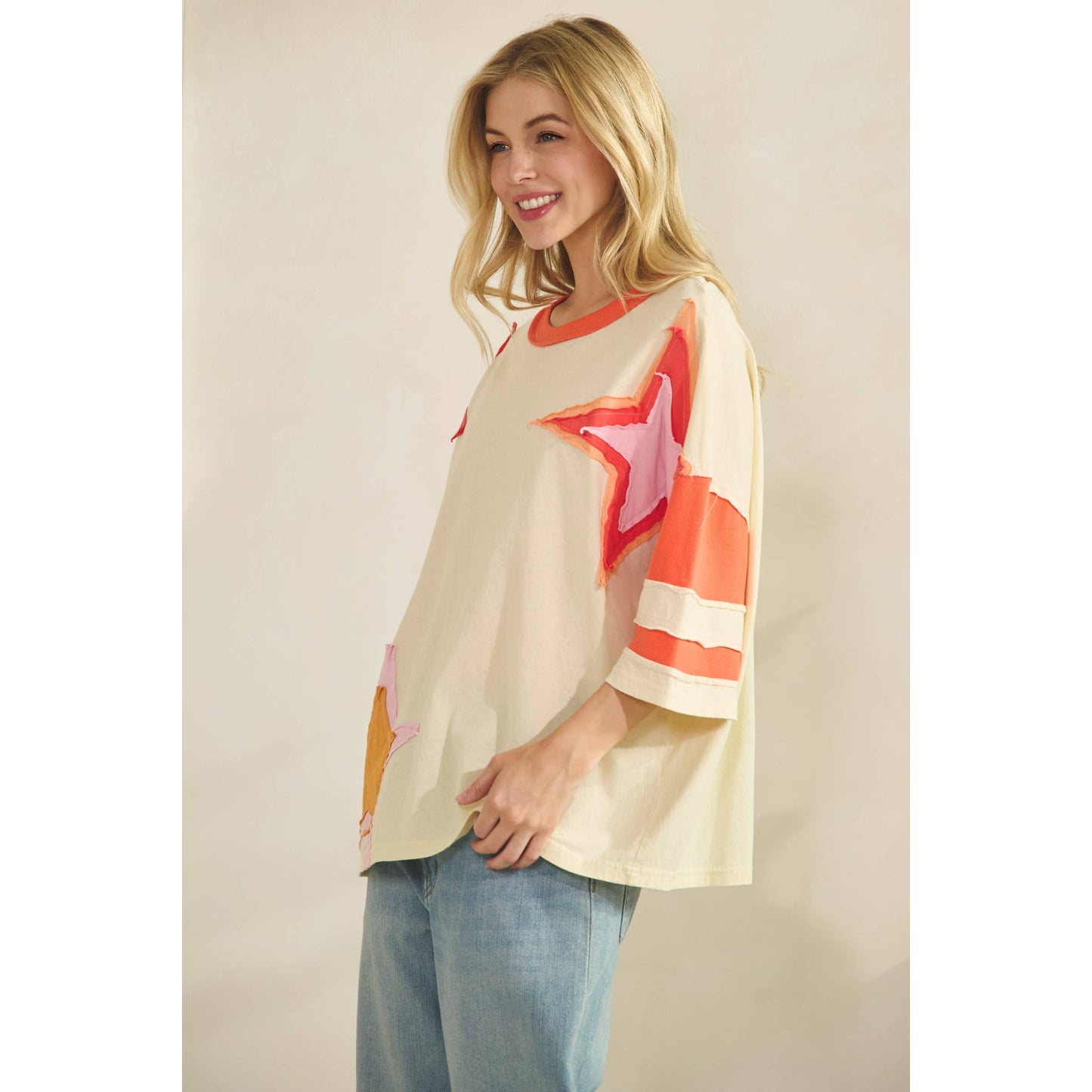 Star Patch Top - CN