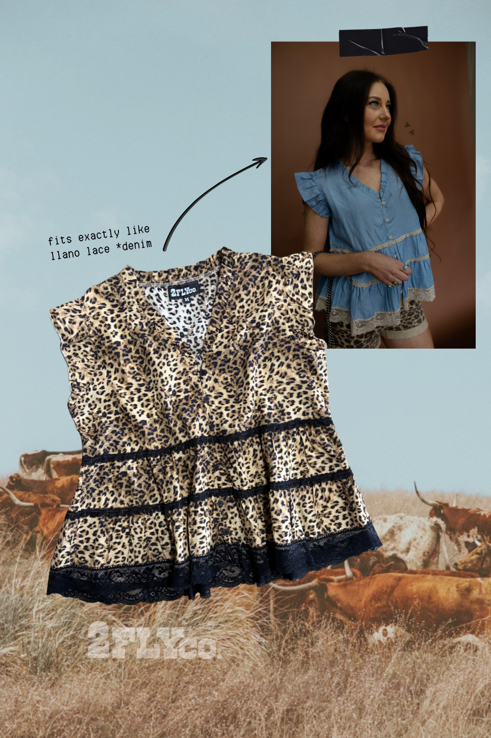 LLANO LACE LEOPARD