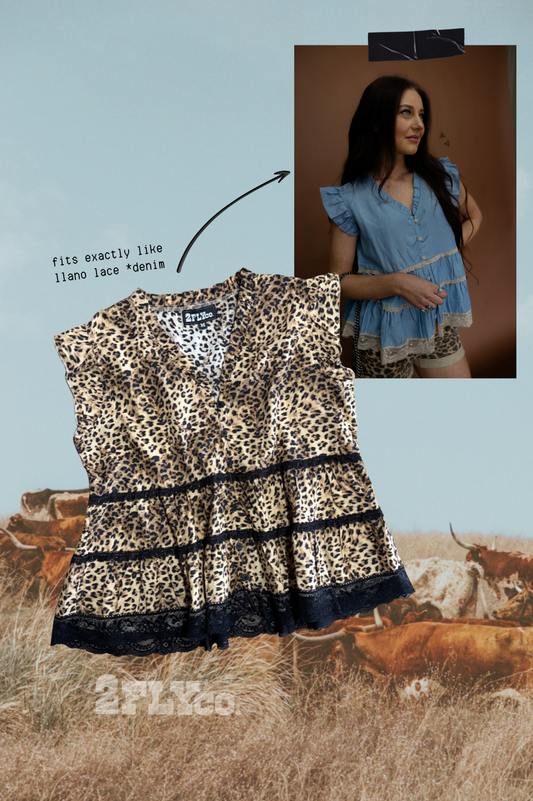 LLANO LACE LEOPARD