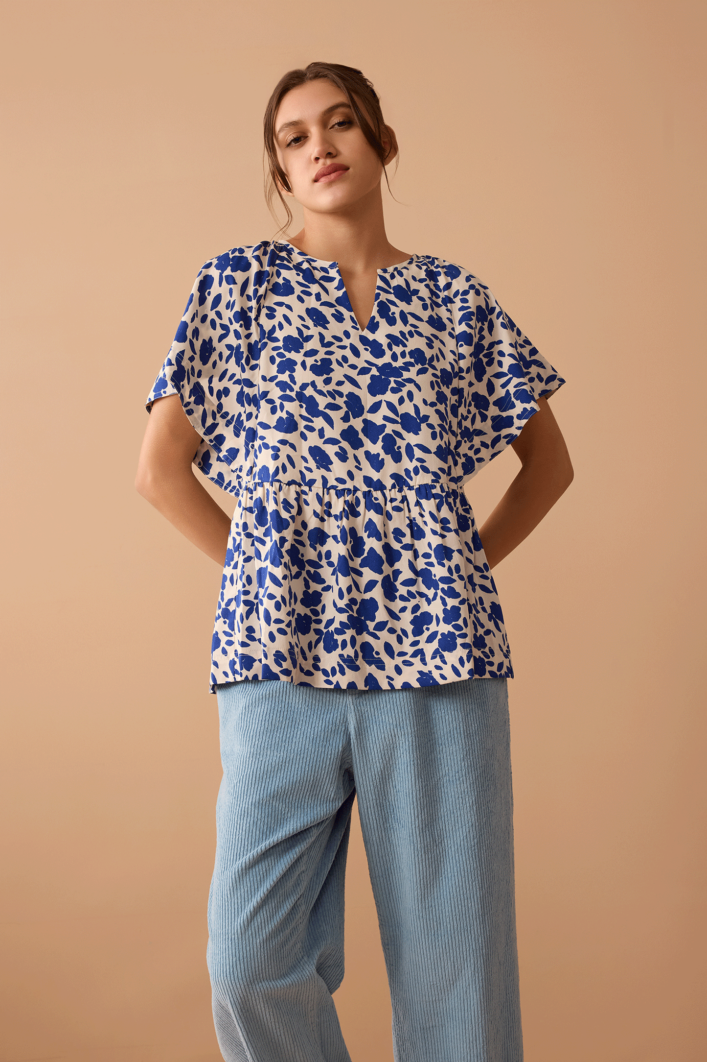 Allison Blue Top - CN