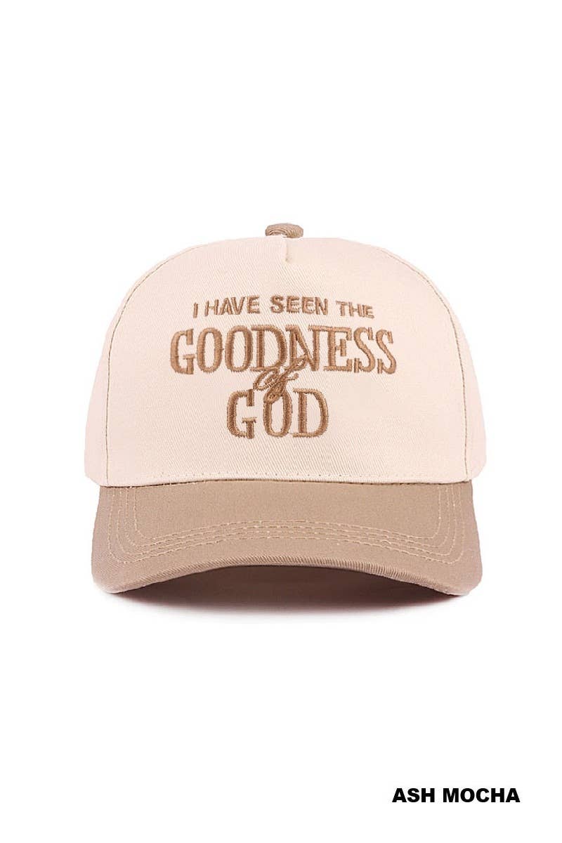 I Have Seen The Goodness Of God 2-tone Cttn Cap: LEOPARD / 1(ONE SIZE)
