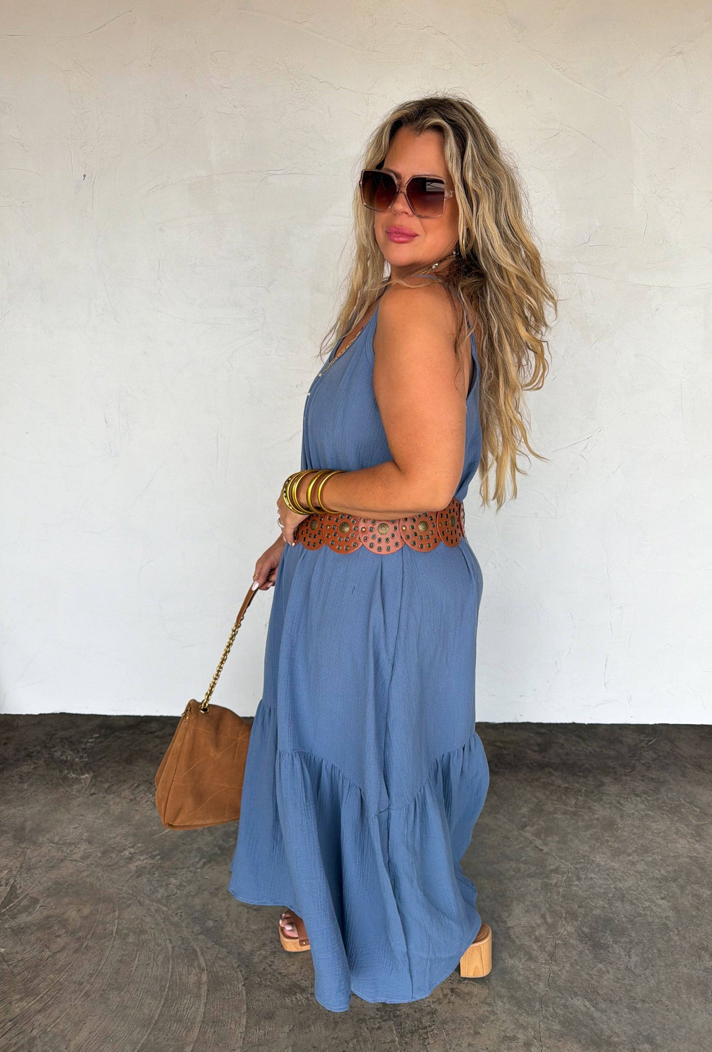 COASTAL NOVA DRESS: KHAKI