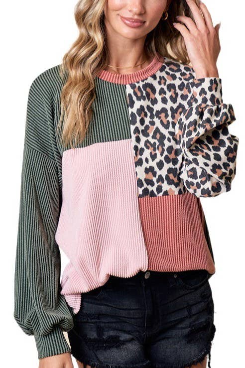 Color Block Olive - CN