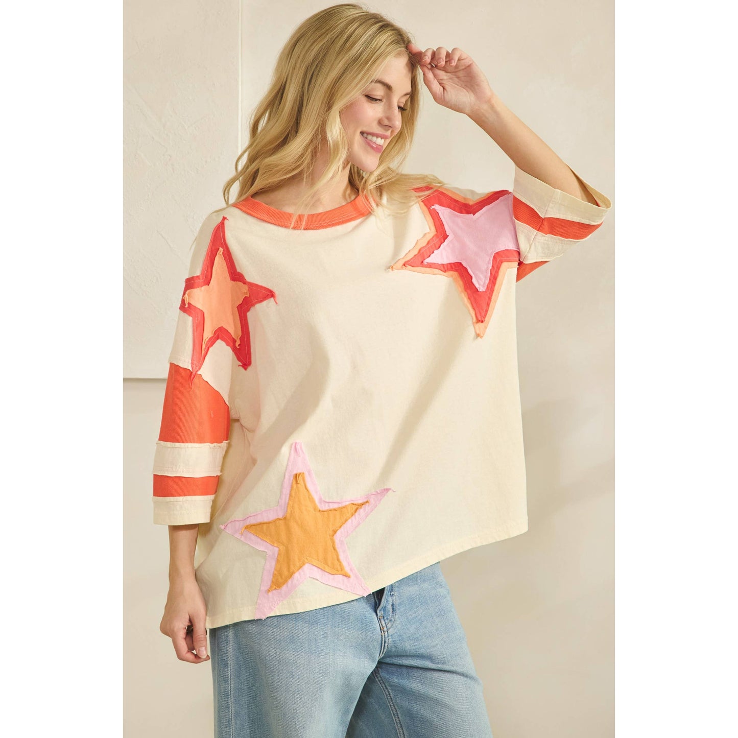 Star Patch Top - CN