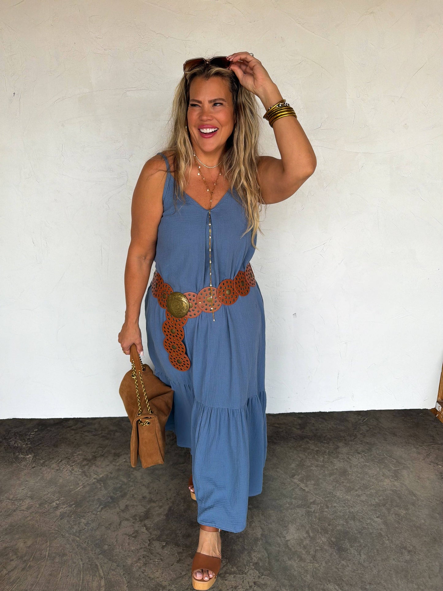 COASTAL NOVA DRESS: KHAKI