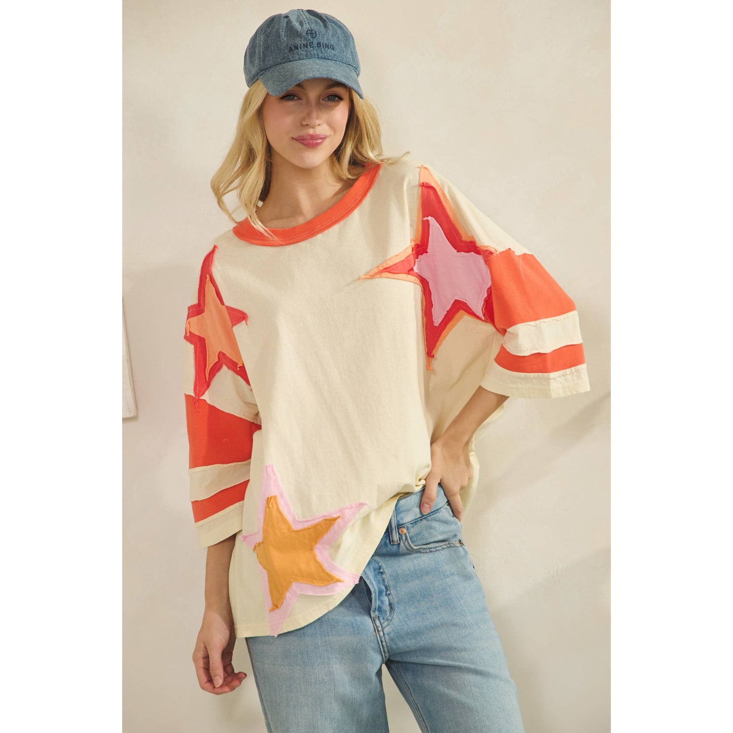 Star Patch Top - CN