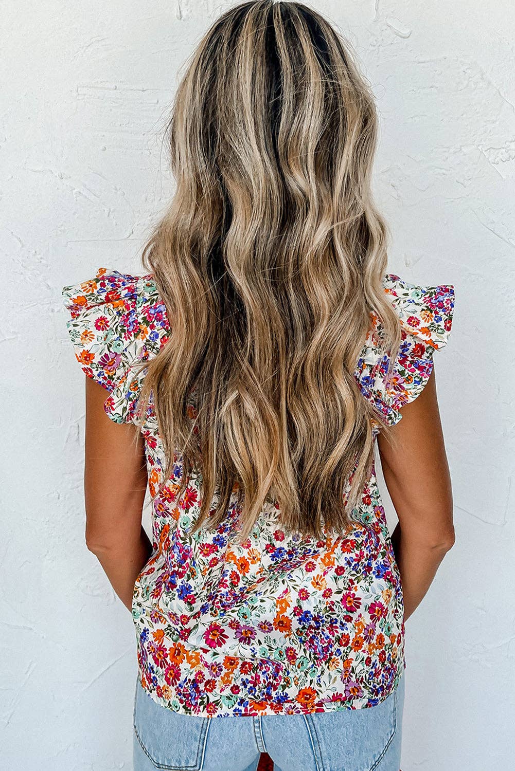 Rose Floral Top - CN