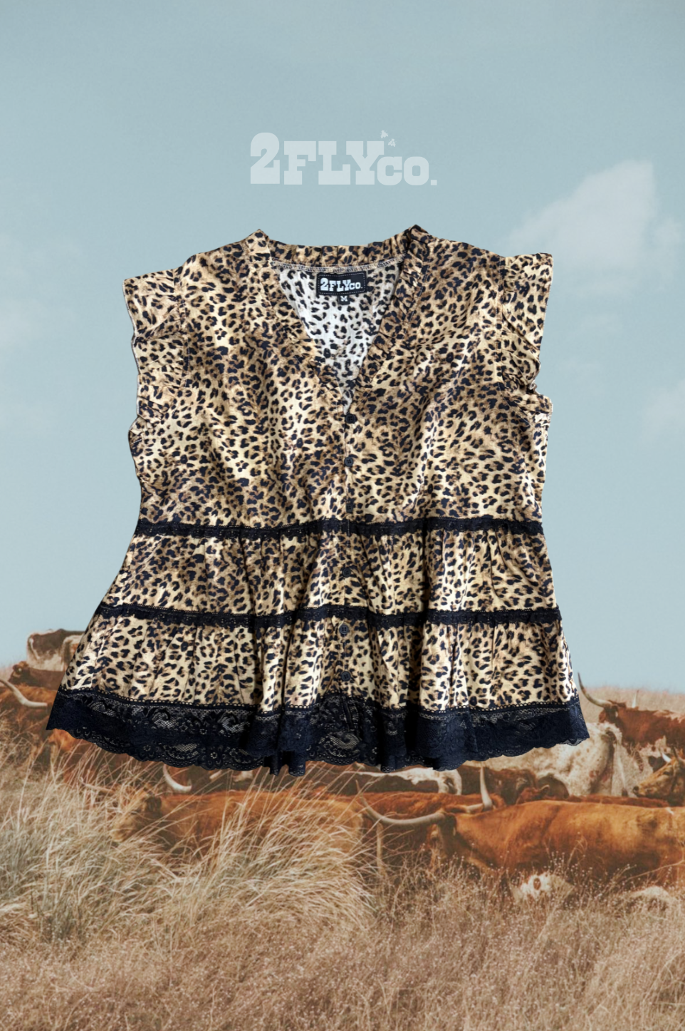 LLANO LACE LEOPARD