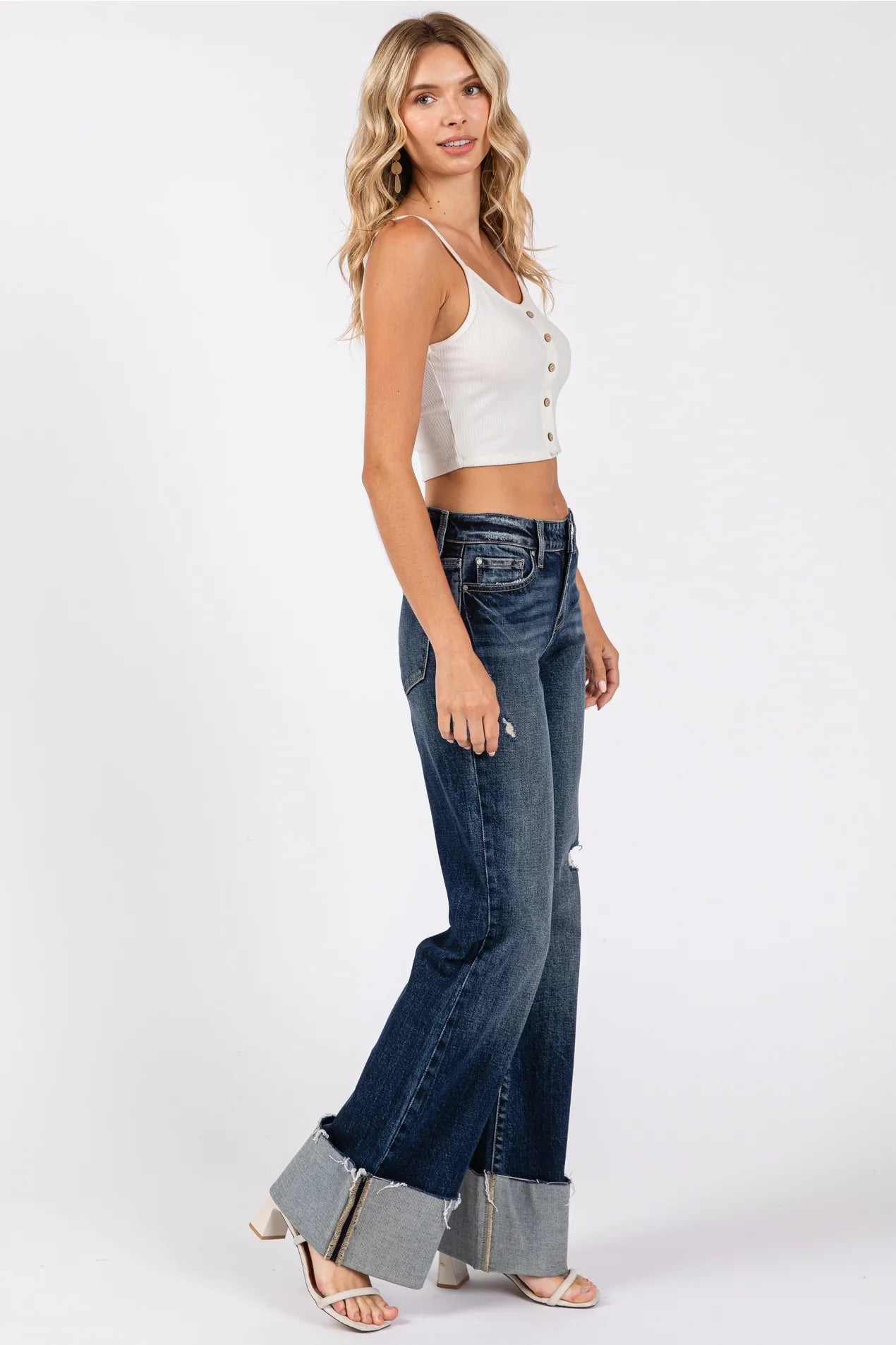 Petra MidRise Flare Jeans - CN
